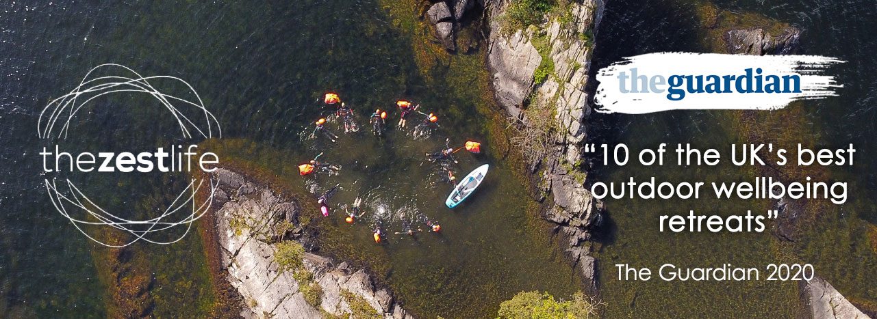 “10 of the UK’s best outdoor wellbeing retreats” The Guardian 2020